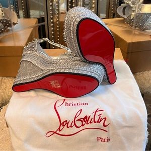 Brand, new, Christian, Louboutin platforms